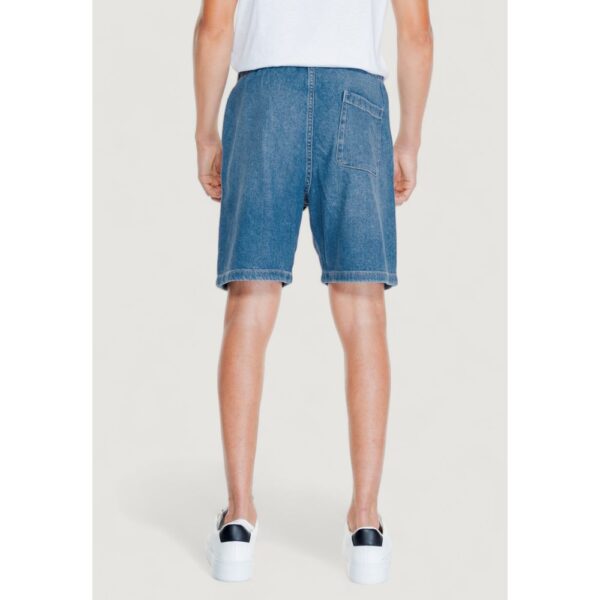 Jack Jones Light Blue Cotton Short – Image 4