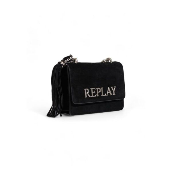 Replay Black Polyester Handbag – Image 3