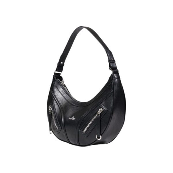 Replay Black Polyester Handbag – Image 2