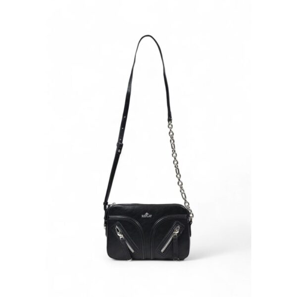 Replay Black Polyester Handbag – Image 2