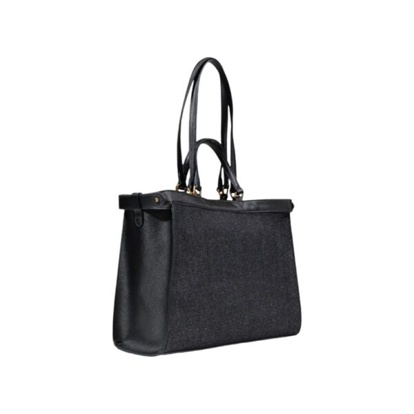 Replay Black Cotton Handbag – Image 3