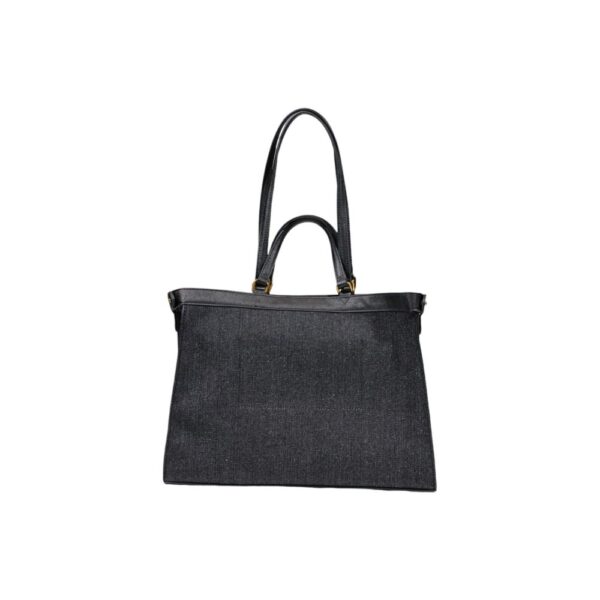 Replay Black Cotton Handbag – Image 4