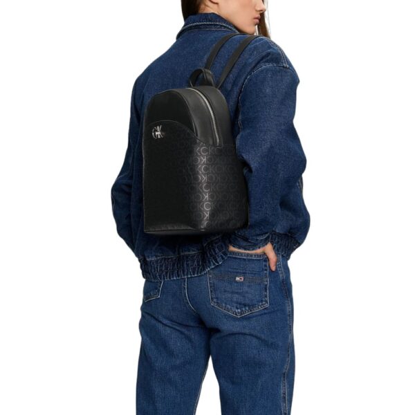 Calvin Klein Black Polyethylene Backpack – Image 2