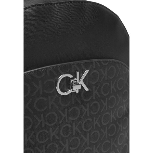 Calvin Klein Black Polyethylene Backpack – Image 3