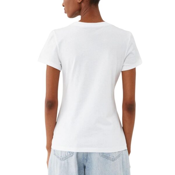 Calvin Klein Jeans White Cotton Tops & T-Shirt – Image 2