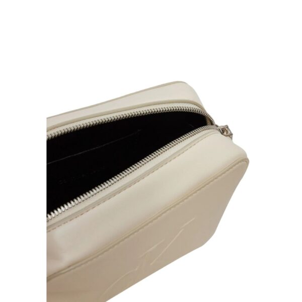 Calvin Klein Jeans Cream Synthetic Leather Handbag – Image 4