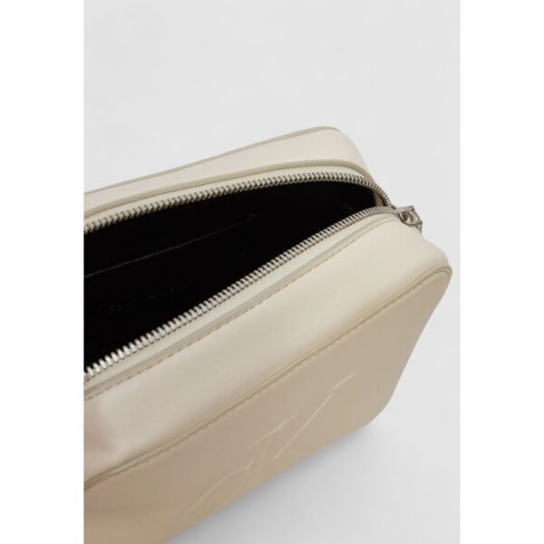 Calvin Klein Jeans Cream Synthetic Leather Handbag – Image 5