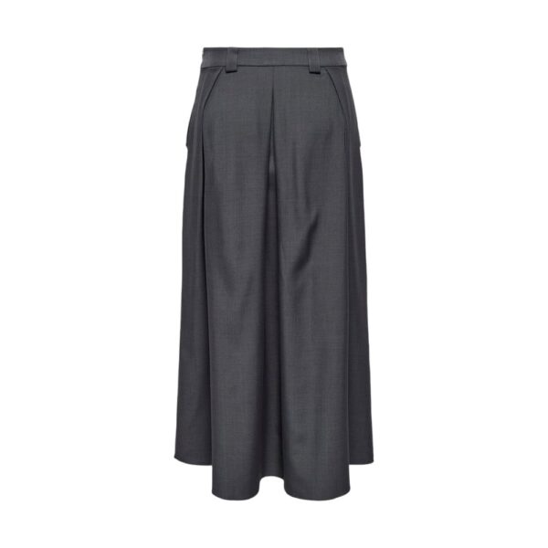 Only Gray Polyester Skirt – Image 3