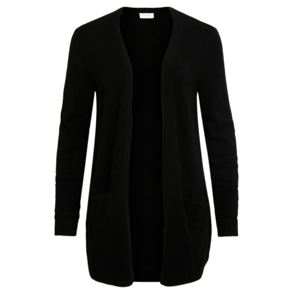 Vila Clothes Black Viscose Cardigan – Image 5