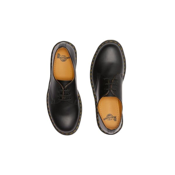 Dr. Martens Black Leather Flat Shoe – Image 2