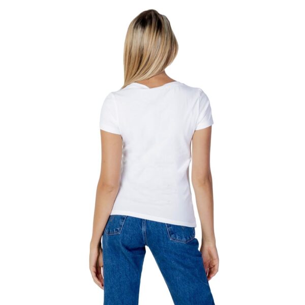 Calvin Klein Jeans White Cotton Tops & T-Shirt – Image 2