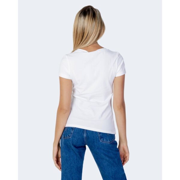 Calvin Klein Jeans White Cotton Tops & T-Shirt – Image 4