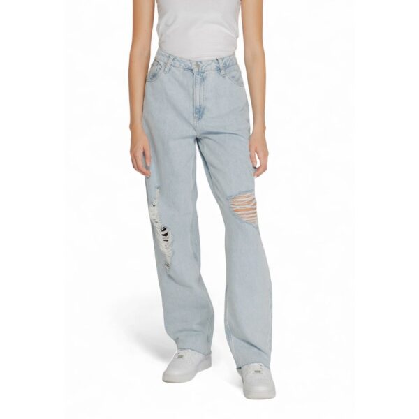 Calvin Klein Jeans Light Blue Cotton Jeans & Pant – Image 3