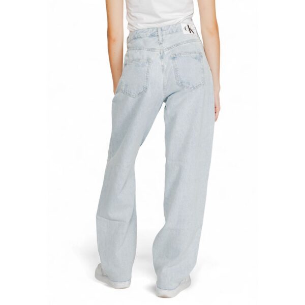 Calvin Klein Jeans Light Blue Cotton Jeans & Pant – Image 4