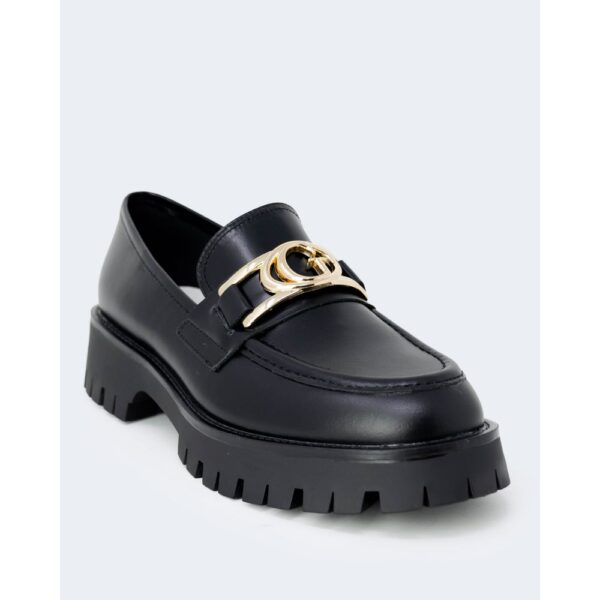 Guess Black Leather Flat Shoe – Image 3