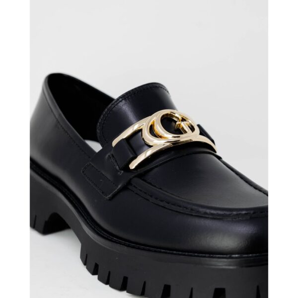 Guess Black Leather Flat Shoe – Image 4