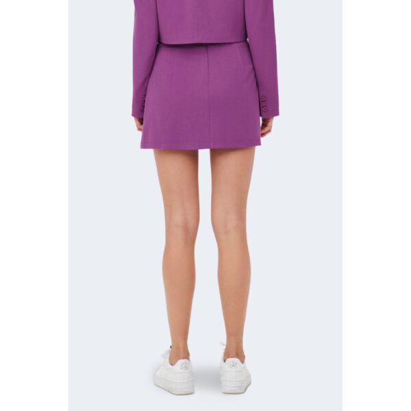 Only Purple Polyester Skirt – Image 4