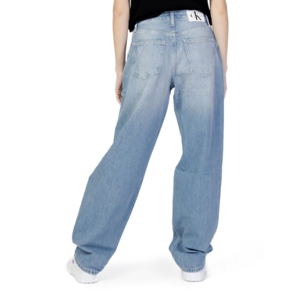 Calvin Klein Jeans Light Blue Cotton Jeans & Pant – Image 2