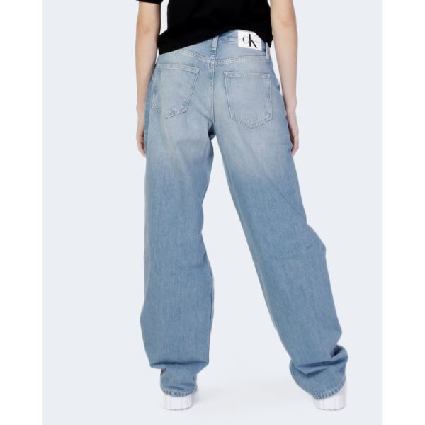 Calvin Klein Jeans Light Blue Cotton Jeans & Pant – Image 4