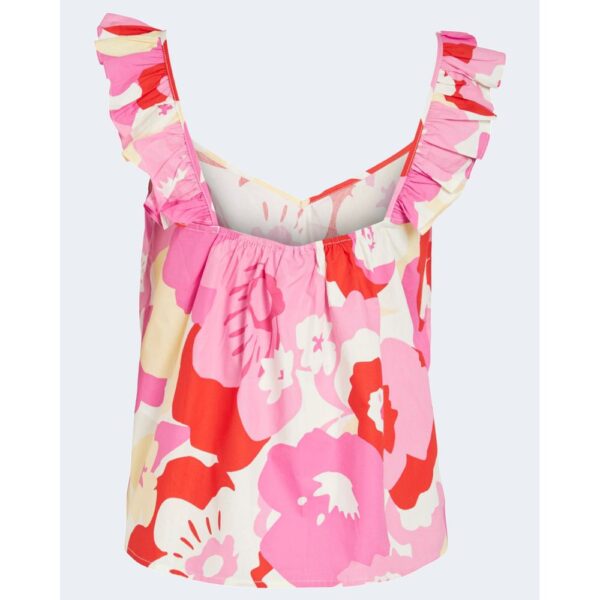 Vila Clothes Pink Cotton Tops & T-Shirt – Image 5