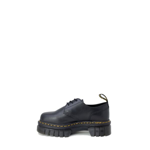 Dr. Martens Black Leather Flat Shoe – Image 2