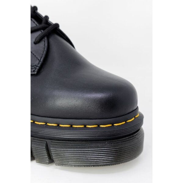 Dr. Martens Black Leather Flat Shoe – Image 4