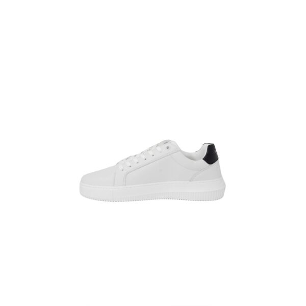 Calvin Klein Jeans Black And White Leather Sneaker – Image 3