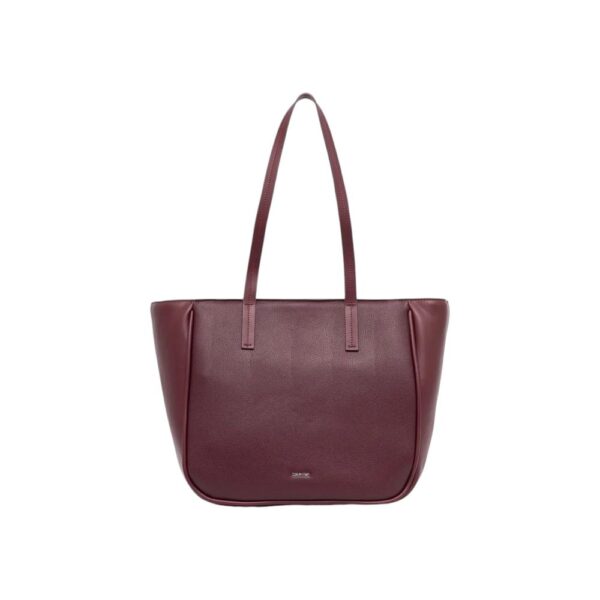 Calvin Klein Bordeaux Polyethylene Handbag