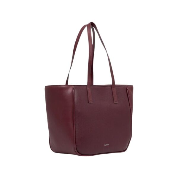 Calvin Klein Bordeaux Polyethylene Handbag – Image 2