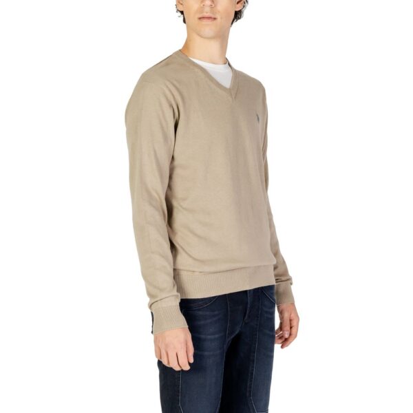 U.S. POLO ASSN. Beige Cotton Sweater – Image 3