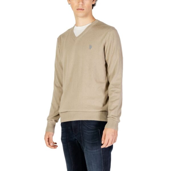 U.S. POLO ASSN. Beige Cotton Sweater – Image 4