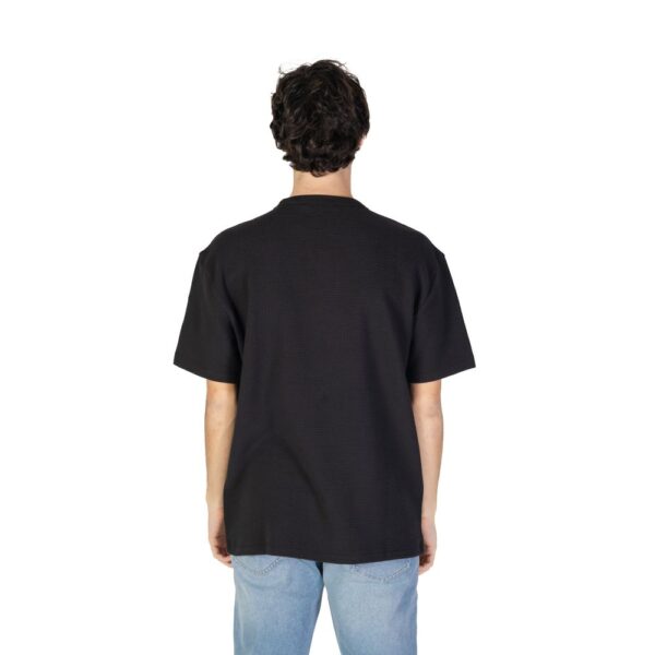 Calvin Klein Jeans Black Cotton Rigenerato T-Shirt – Image 2