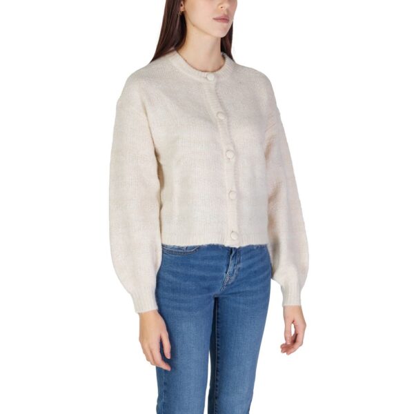 Only Beige Recycled Polyester Cardigan – Image 3