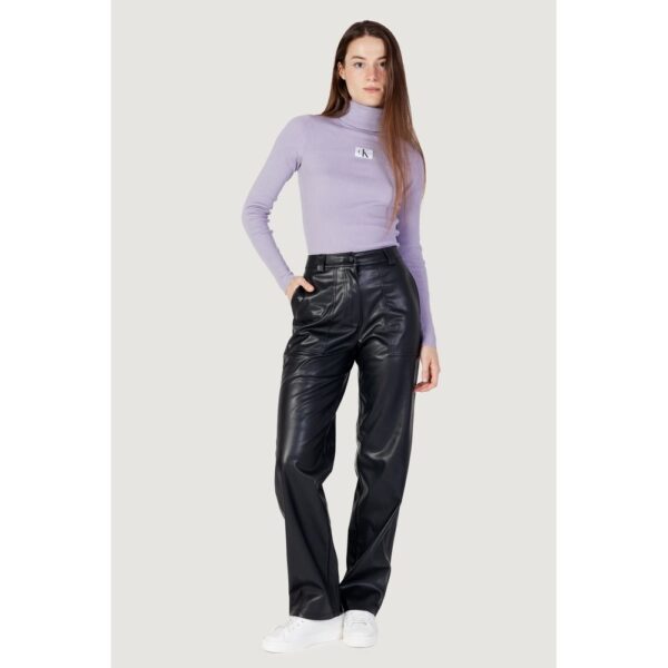 Calvin Klein Jeans Black Recycled Polyester Jeans & Pant – Image 3