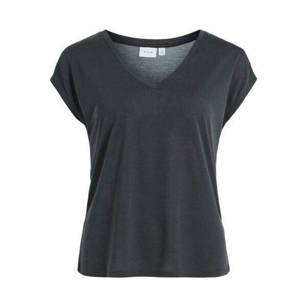 Vila Clothes Black Tencel Tops & T-Shirt – Image 4