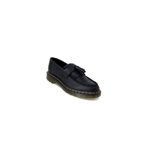 Dr. Martens Black Leather Flat Shoe – Image 2