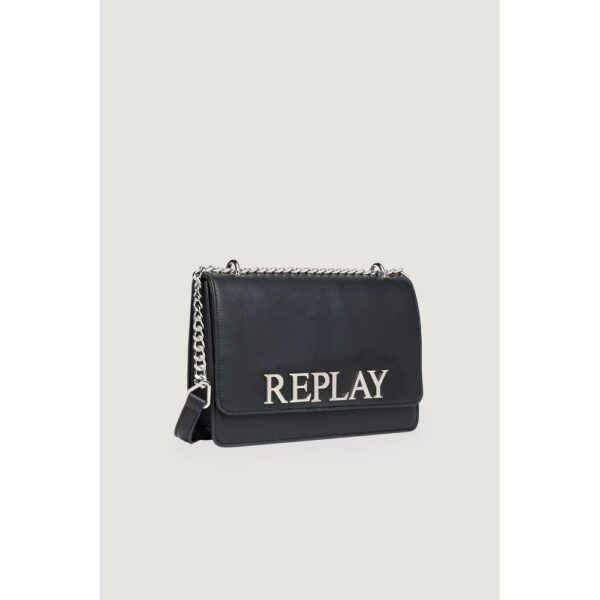 Replay Black Polyethylene Handbag – Image 3