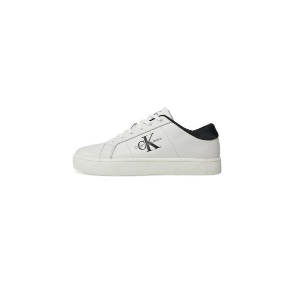 Calvin Klein Jeans Black And White Leather Sneaker – Image 2