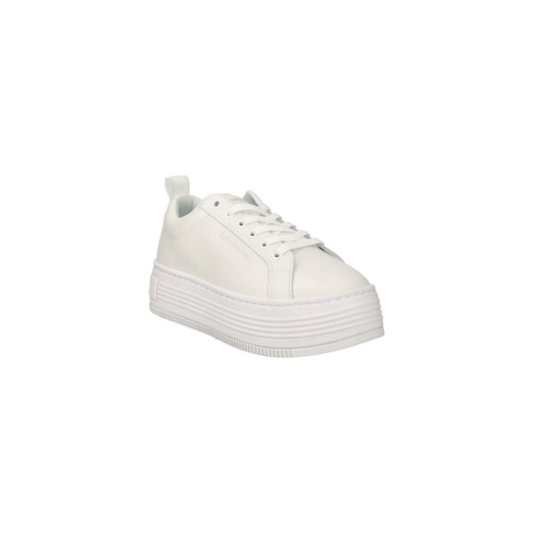 Calvin Klein Jeans White Leather Sneaker – Image 2