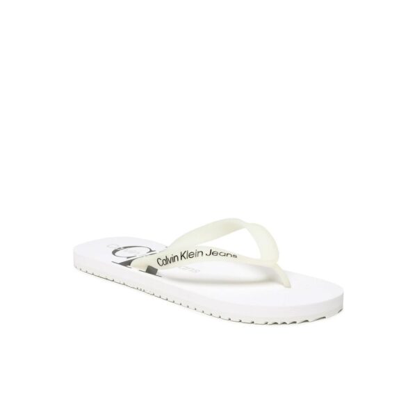 Calvin Klein Jeans White Polyethylene Sandal – Image 2