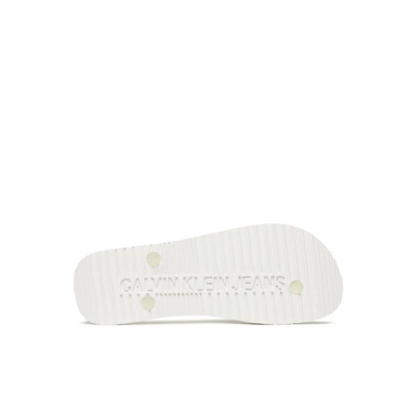 Calvin Klein Jeans White Polyethylene Sandal – Image 4