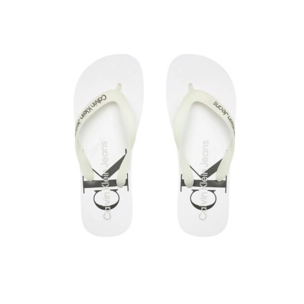 Calvin Klein Jeans White Polyethylene Sandal – Image 5