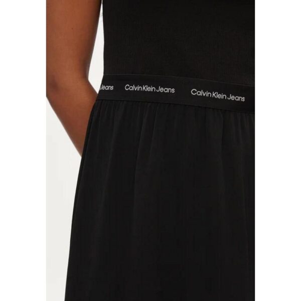 Calvin Klein Jeans Black Viscose Dress – Image 4