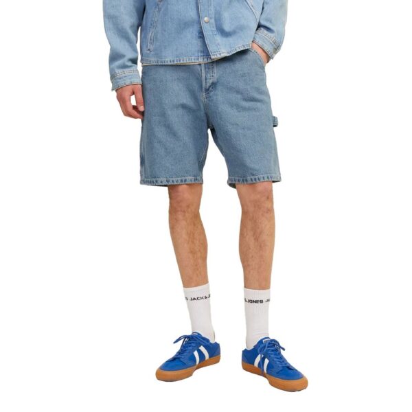 Jack Jones Light Blue Cotton Short – Image 3