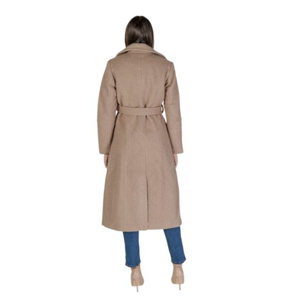 Vila Clothes Beige Polyester Jackets & Coat – Image 4