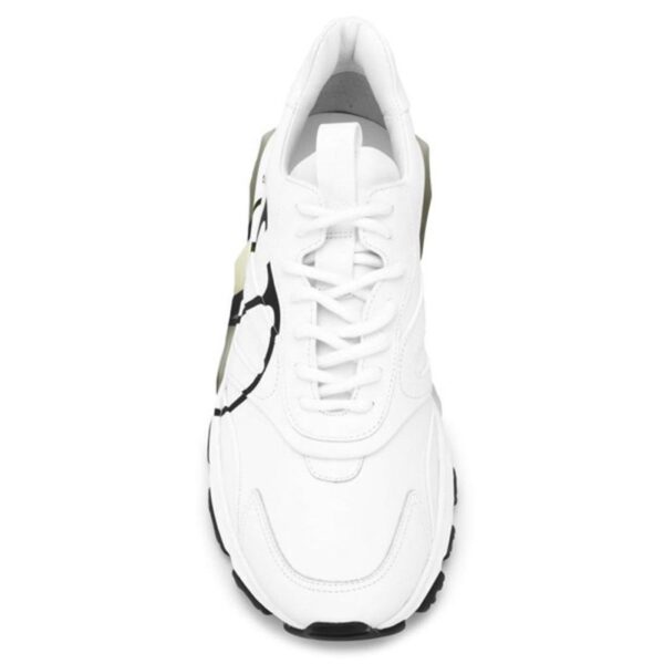 Valentino Garavani White Leather Di Calfskin Sneaker – Image 3