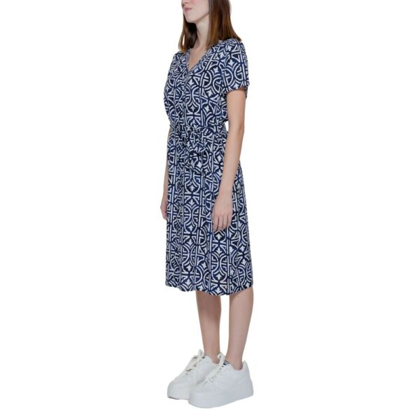 Street One Blue Viscose Dress – Image 5