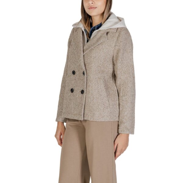 Street One Beige Polyester Jackets & Coat – Image 4