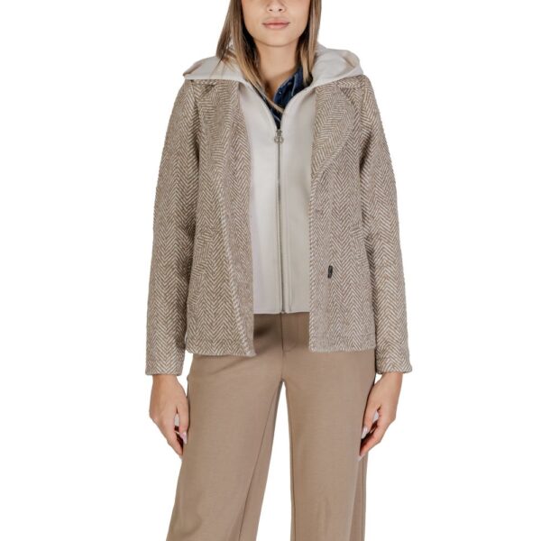 Street One Beige Polyester Jackets & Coat – Image 5