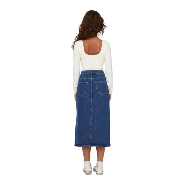 Only Blue Cotton Skirt – Image 5